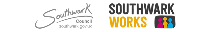 Southwark Council and Southwark Works Logos