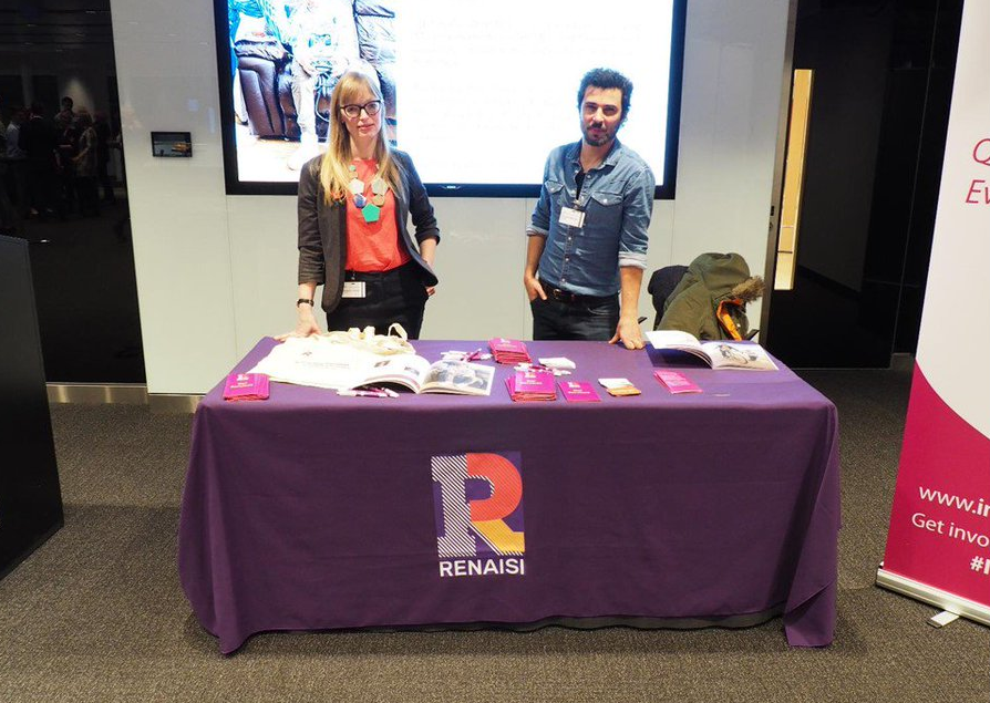 Louisa Thomson at IntoU event