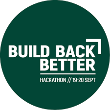 Build Back better hackathon logo