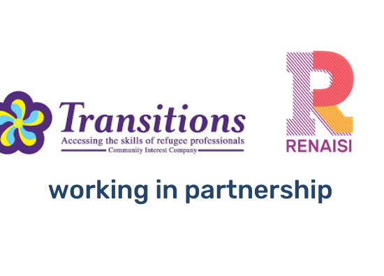 Transitions and Renaisi logos