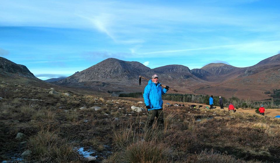 Mourne Heritage Trust volunteers