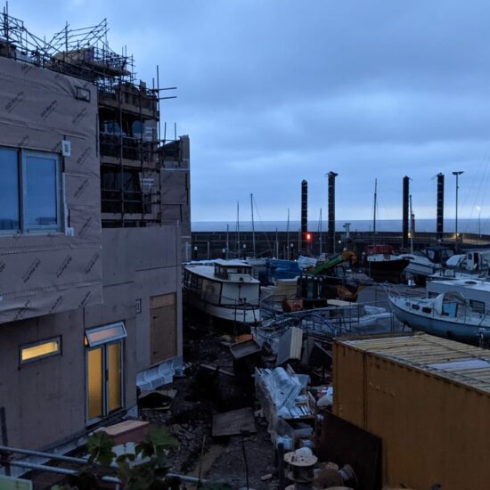 Watchet East Quay development.