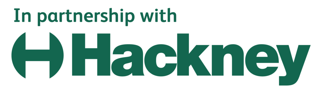 In partnership with Hackney logo